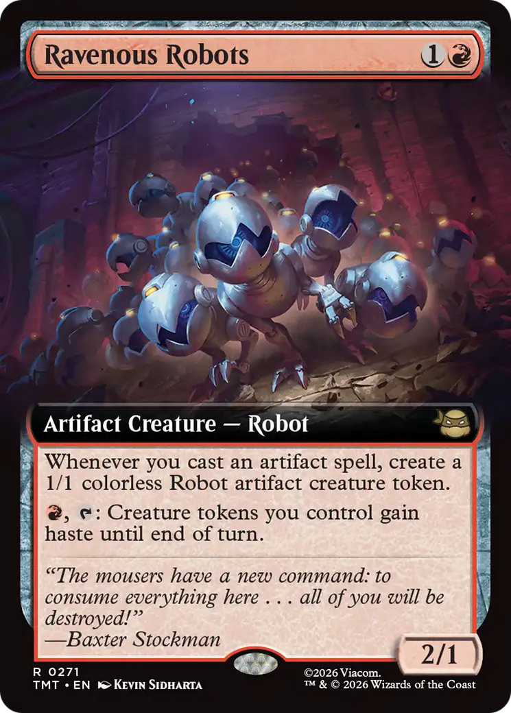 Ravenous Robots (Extended Art) [Teenage Mutant Ninja Turtles] | Empire Gaming NC