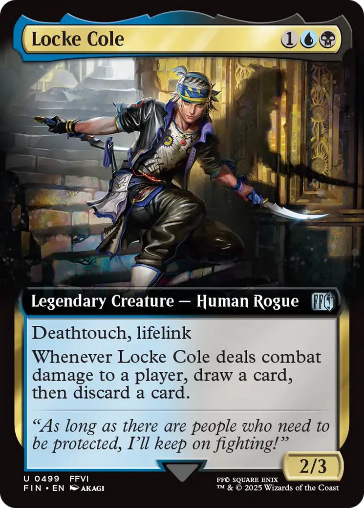 Locke Cole (Extended Art) [FINAL FANTASY] | Empire Gaming NC