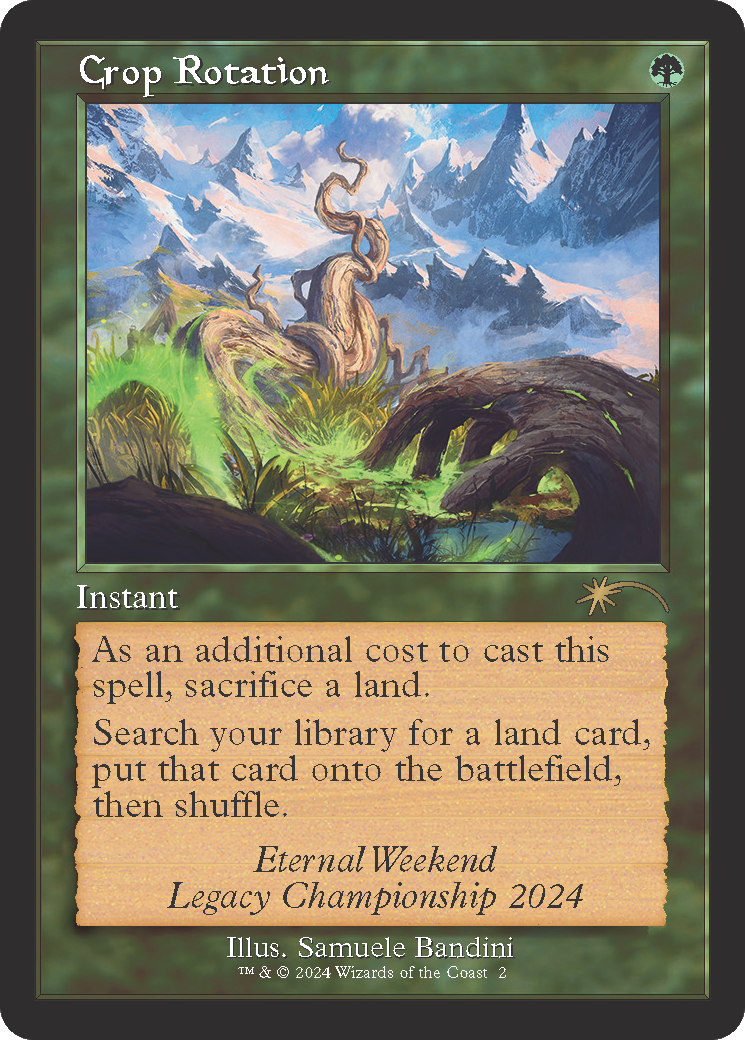 Crop Rotation (Retro Frame) (Eternal Weekend 2024 Promo) [Eternal Weekend] | Empire Gaming NC