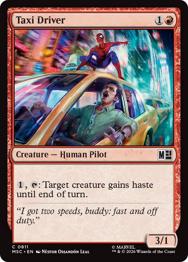Taxi Driver [Marvel Super Heroes Commander] | Empire Gaming NC