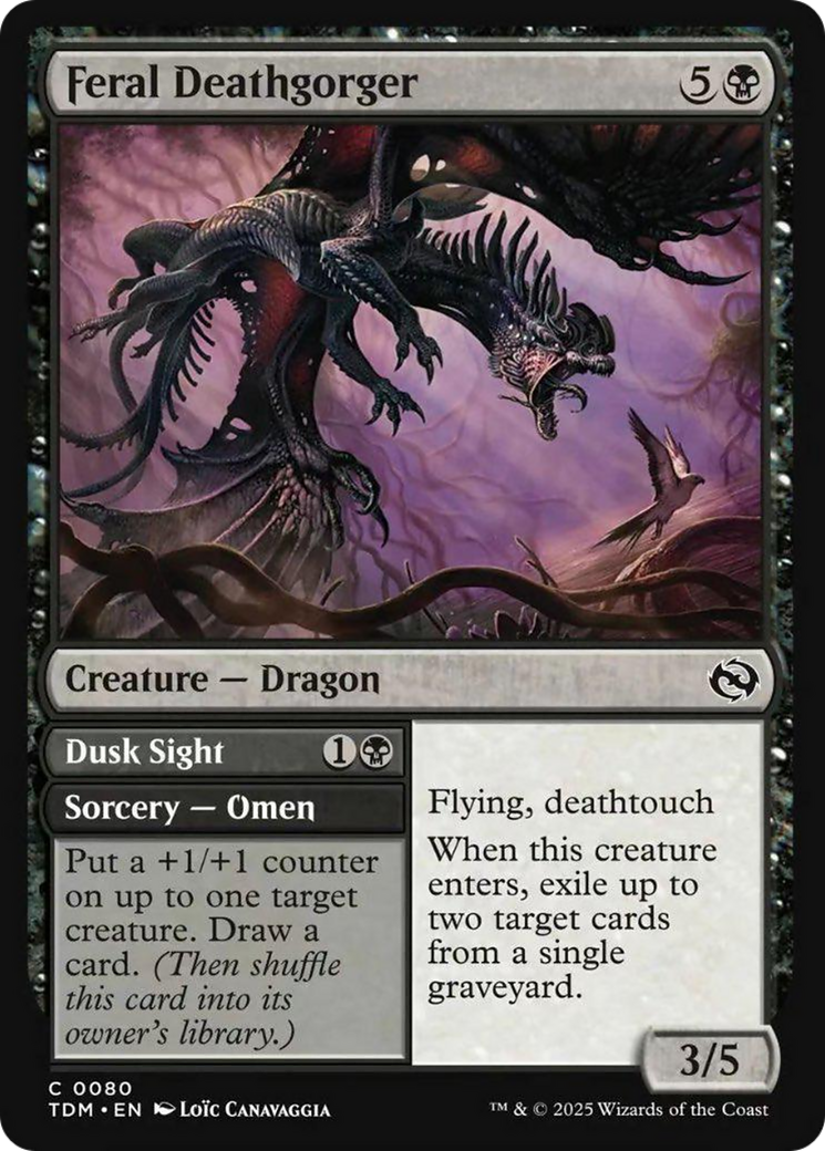 Feral Deathgorger [Tarkir: Dragonstorm] | Empire Gaming NC