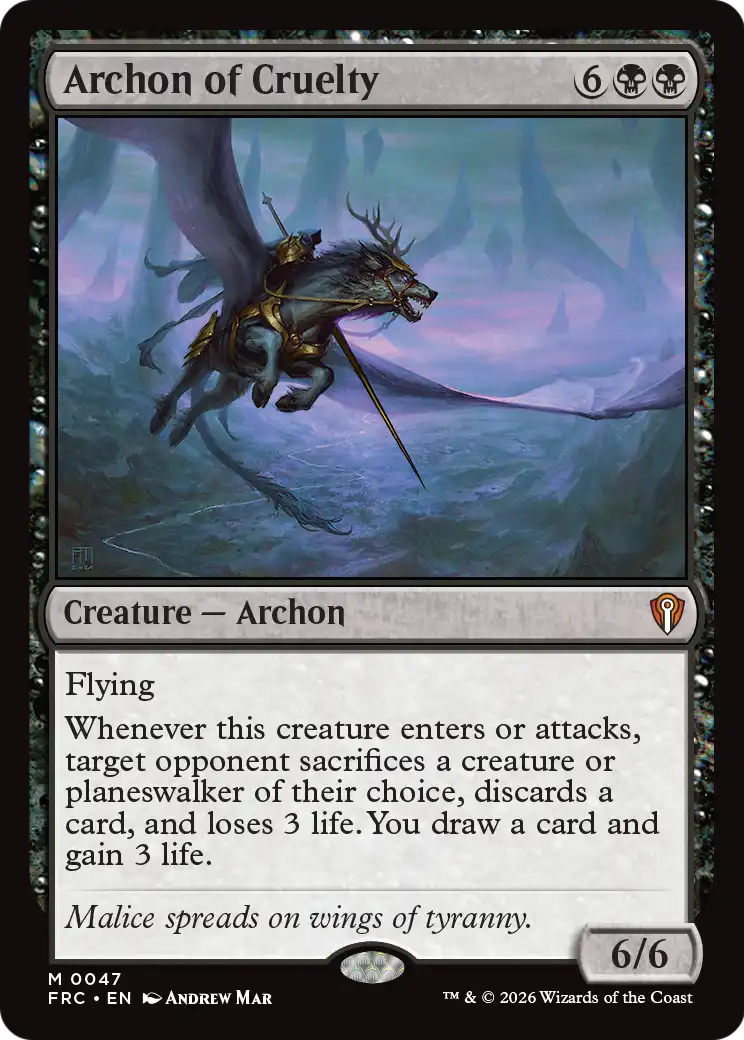 Archon of Cruelty [Reality Fracture Commander] | Empire Gaming NC
