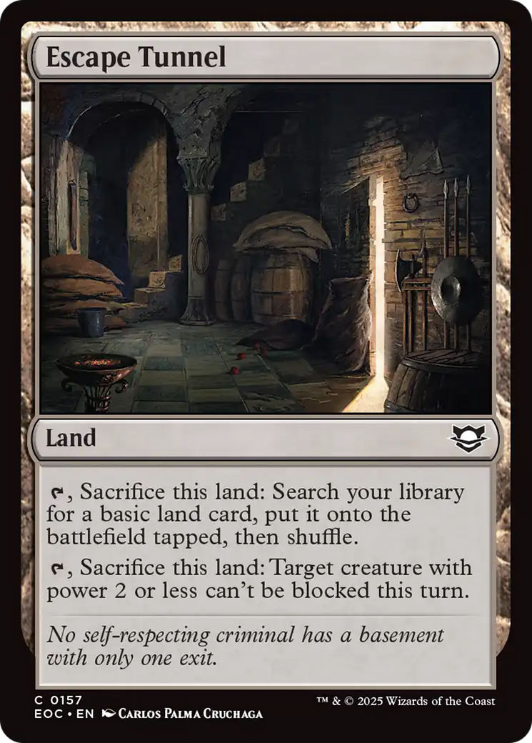 Escape Tunnel [Edge of Eternities Commander] | Empire Gaming NC