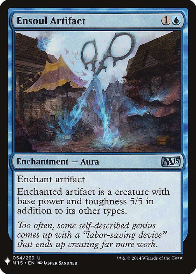 Ensoul Artifact [Mystery Booster] | Empire Gaming NC