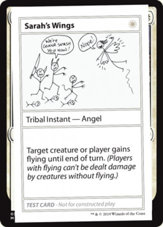 Sarah's Wings (2021 Edition) [Mystery Booster Playtest Cards] | Empire Gaming NC