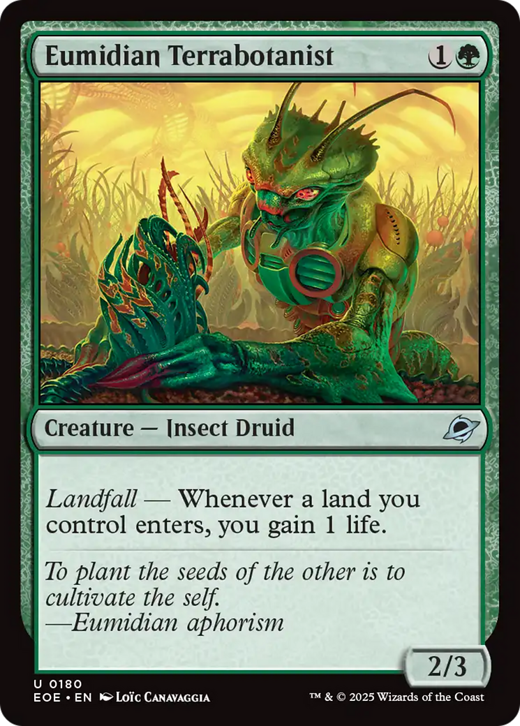 Eumidian Terrabotanist [Edge of Eternities] | Empire Gaming NC