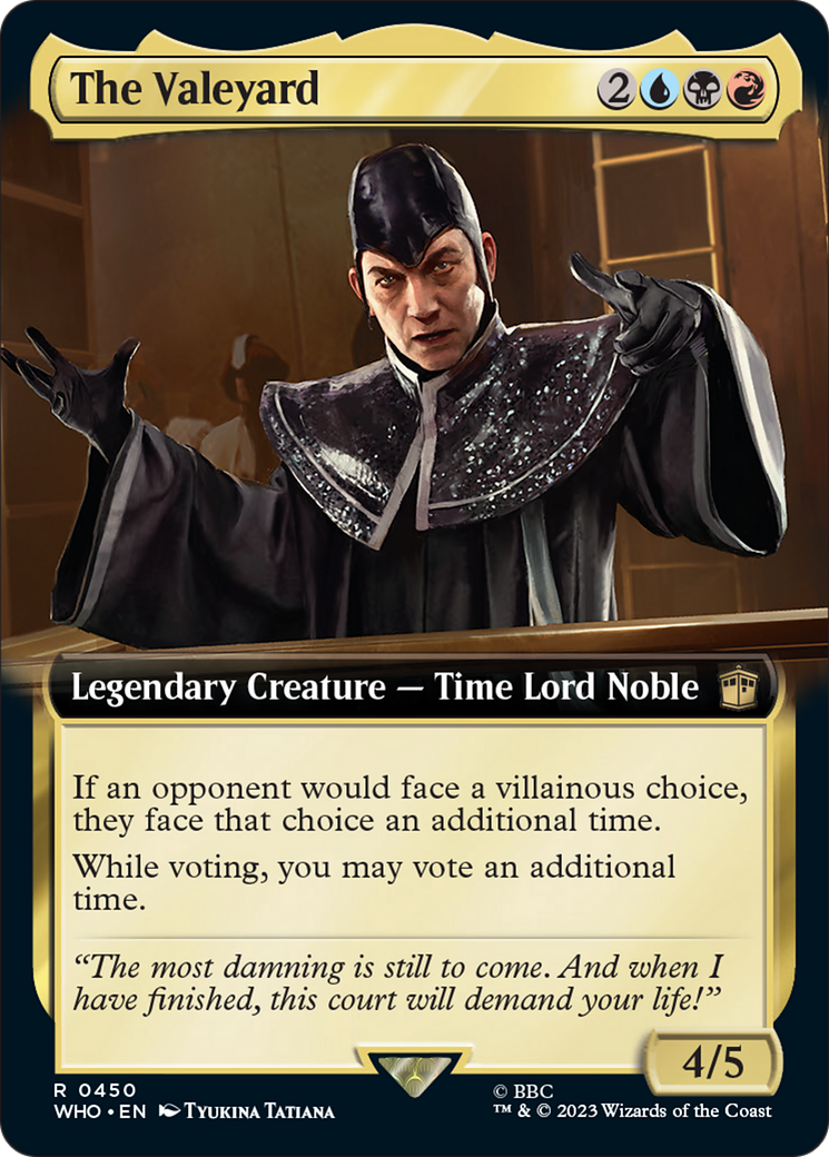 The Valeyard (Extended Art) [Doctor Who] | Empire Gaming NC