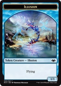 Illusion (005) // Rhino (013) Double-Sided Token [Modern Horizons Tokens] | Empire Gaming NC