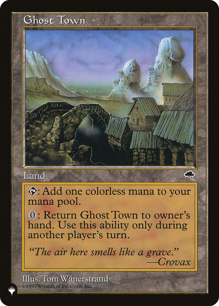 Ghost Town [The List Reprints] | Empire Gaming NC