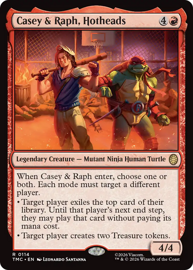 Casey & Raph, Hotheads [Teenage Mutant Ninja Turtles Commander] | Empire Gaming NC