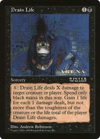 Drain Life (Oversized) [Oversize Cards] | Empire Gaming NC