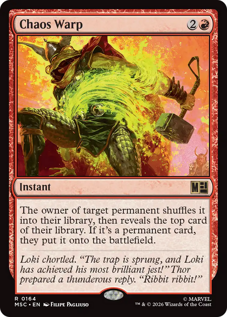 Chaos Warp [Marvel Super Heroes Commander] | Empire Gaming NC