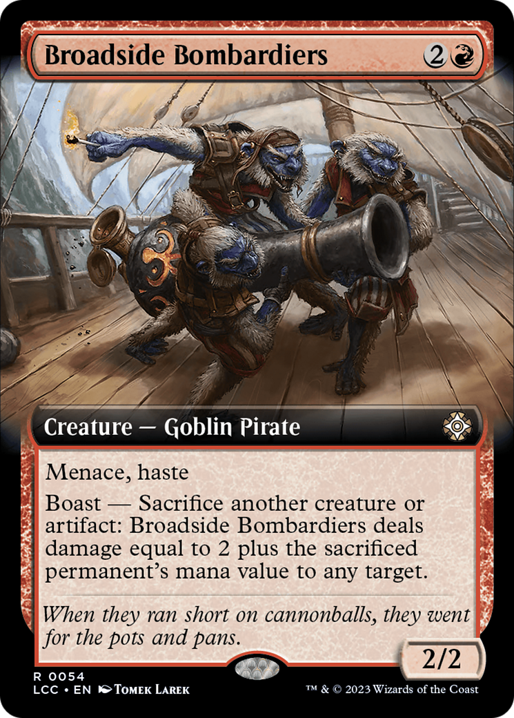 Broadside Bombardiers (Extended Art) [The Lost Caverns of Ixalan Commander] | Empire Gaming NC