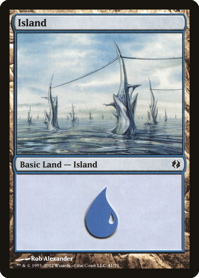 Island (41) [Duel Decks: Venser vs. Koth] | Empire Gaming NC