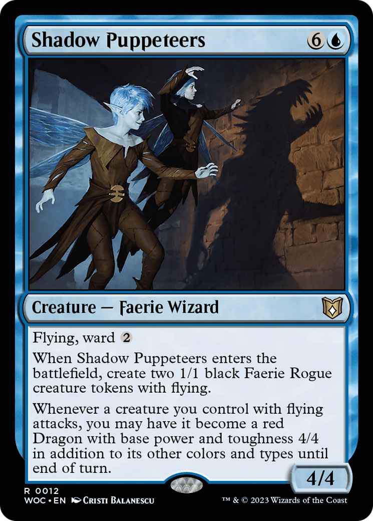 Shadow Puppeteers [Wilds of Eldraine Commander] | Empire Gaming NC