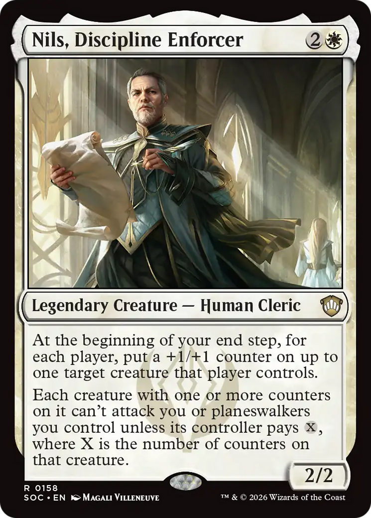 Nils, Discipline Enforcer [Secrets of Strixhaven Commander] | Empire Gaming NC