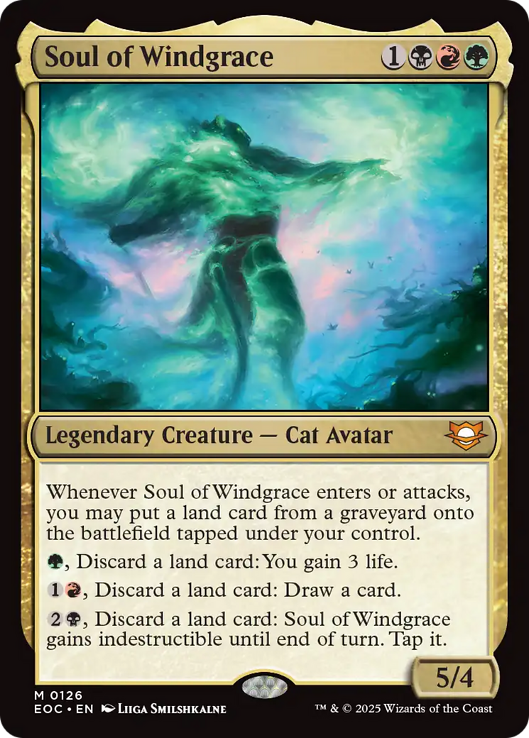 Soul of Windgrace [Edge of Eternities Commander] | Empire Gaming NC