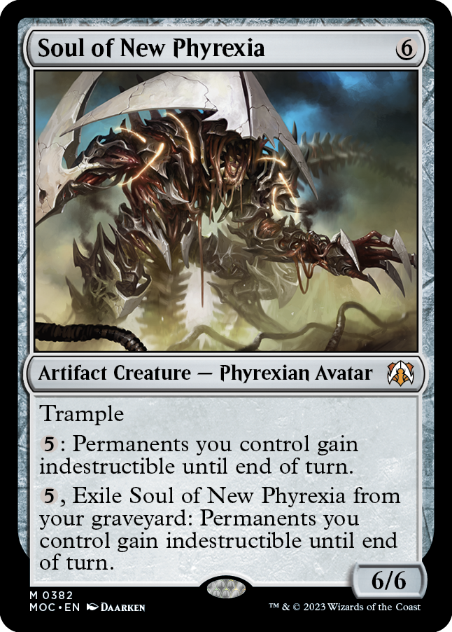 Soul of New Phyrexia [March of the Machine Commander] | Empire Gaming NC