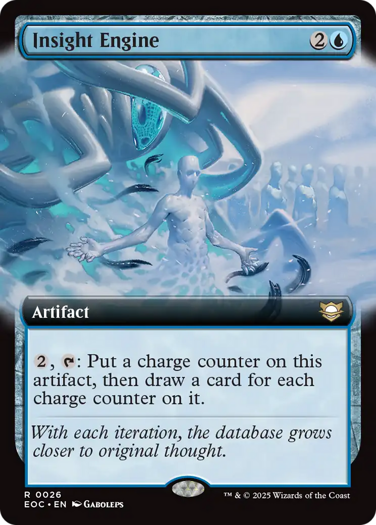 Insight Engine (Extended Art) [Edge of Eternities Commander] | Empire Gaming NC