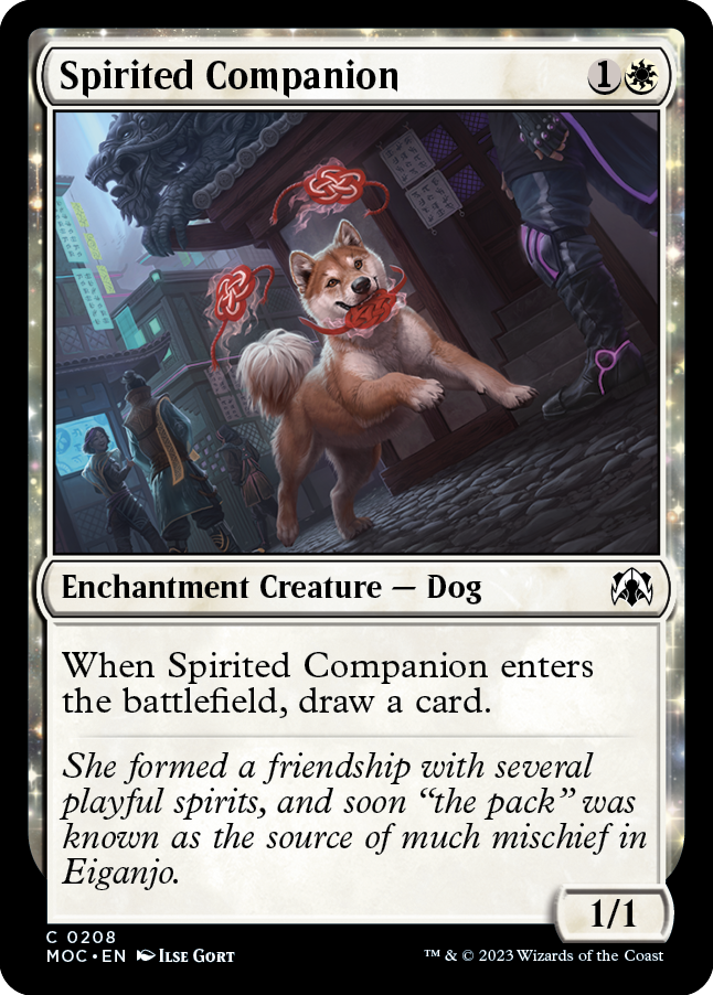 Spirited Companion [March of the Machine Commander] | Empire Gaming NC