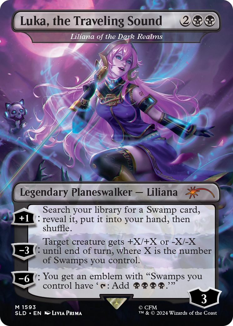 Luka, the Traveling Sound - Liliana of the Dark Realms [Secret Lair Drop Series] | Empire Gaming NC