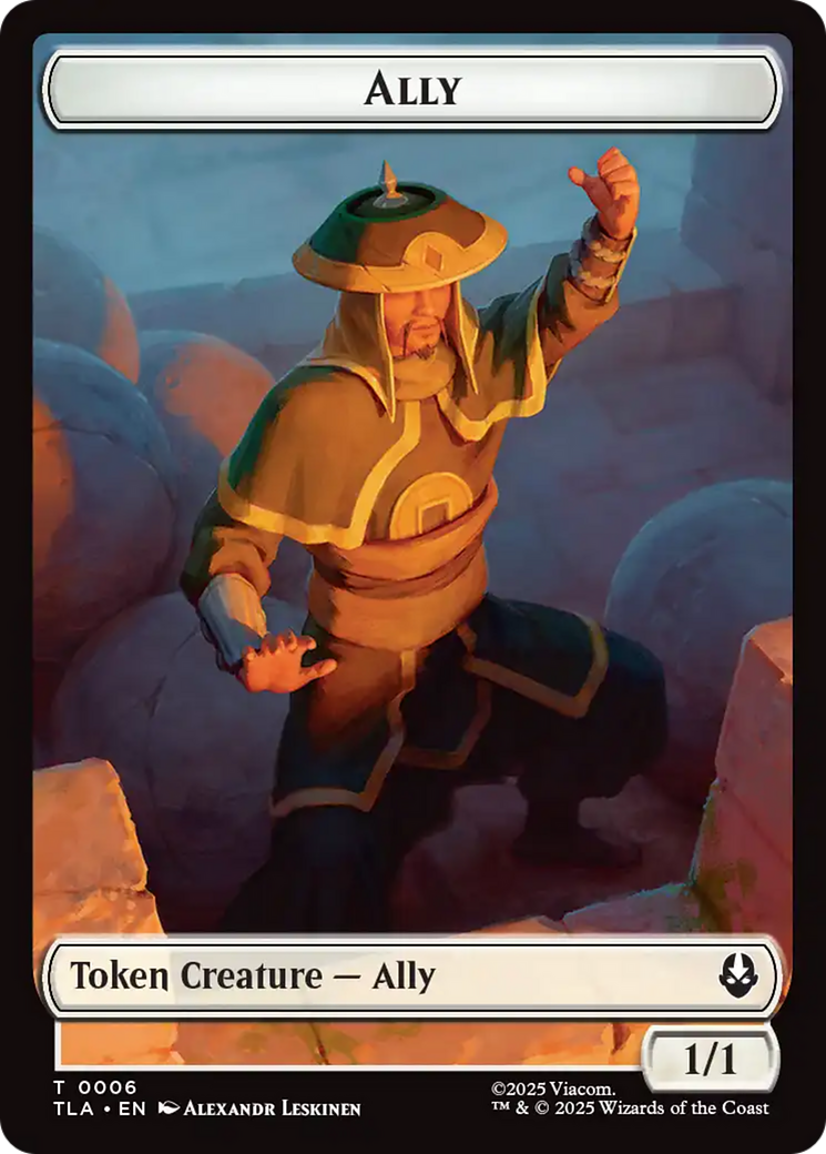 Ally (0006) // Bear Double-Sided Tokens [Avatar: The Last Airbender Tokens] | Empire Gaming NC