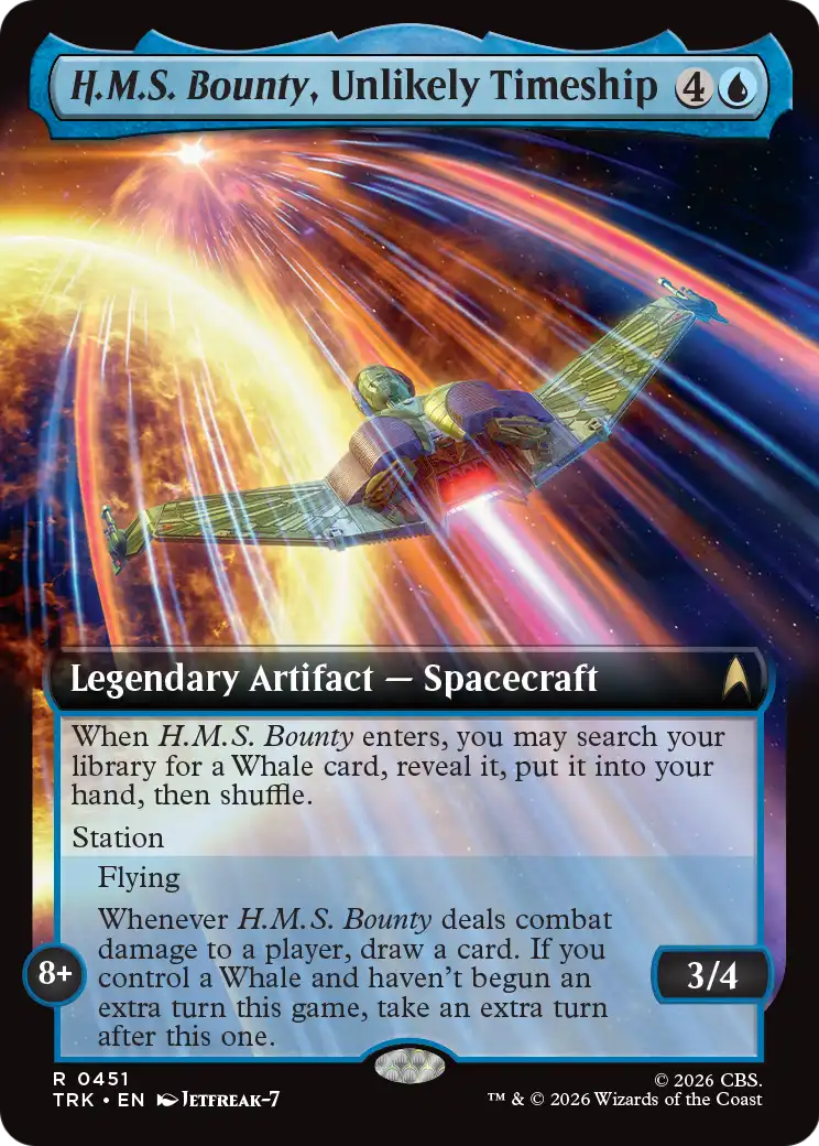 H.M.S. Bounty, Unlikely Timeship (Extended Art) [Star Trek] | Empire Gaming NC