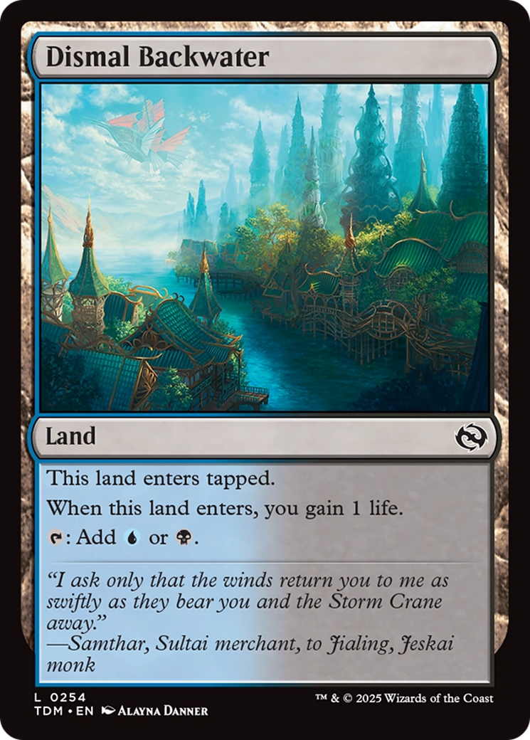 Dismal Backwater [Tarkir: Dragonstorm] | Empire Gaming NC