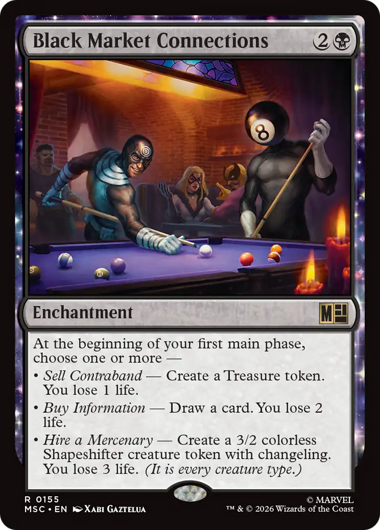 Black Market Connections [Marvel Super Heroes Commander] | Empire Gaming NC