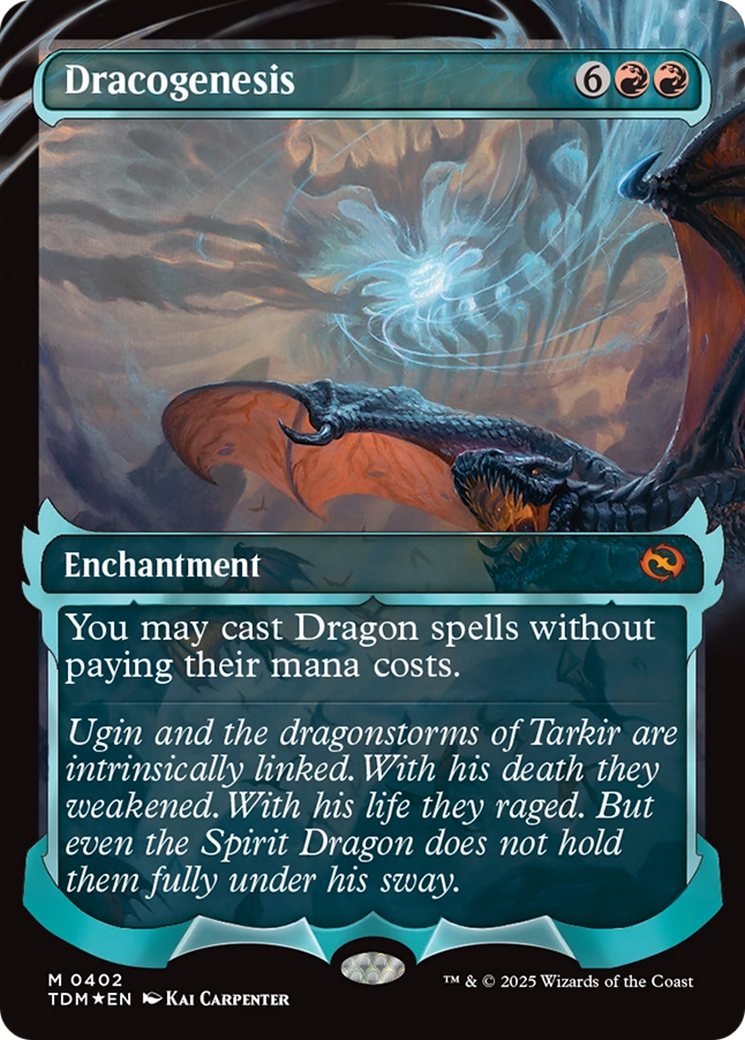 Dracogenesis (0402) (Showcase) [Tarkir: Dragonstorm] | Empire Gaming NC