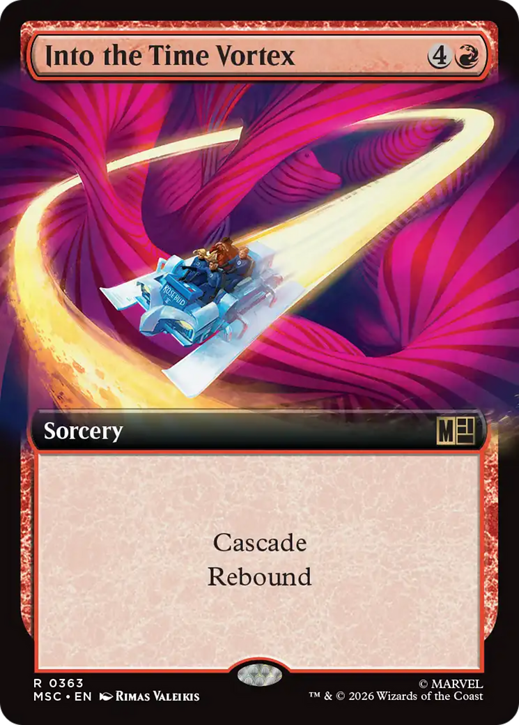 Into the Time Vortex (Extended Art) [Marvel Super Heroes Commander] | Empire Gaming NC