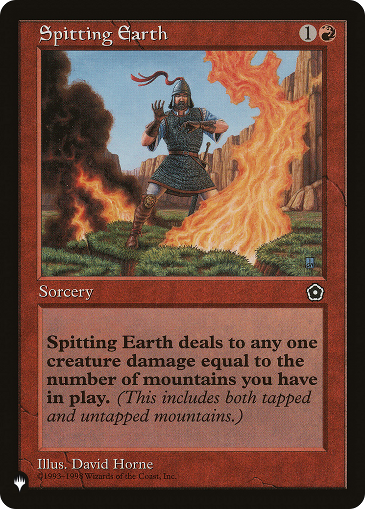 Spitting Earth [The List] | Empire Gaming NC