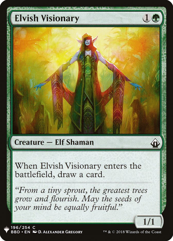 Elvish Visionary [Mystery Booster] | Empire Gaming NC