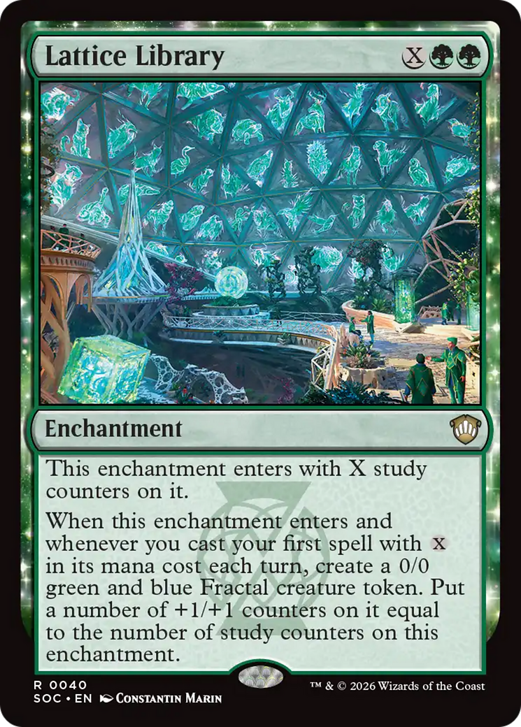 Lattice Library [Secrets of Strixhaven Commander] | Empire Gaming NC