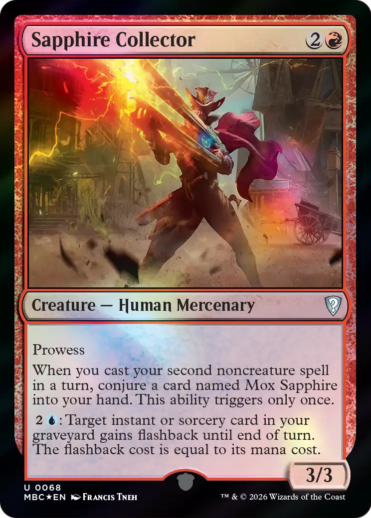 Sapphire Collector [Mystery Booster: Commander Edition] | Empire Gaming NC