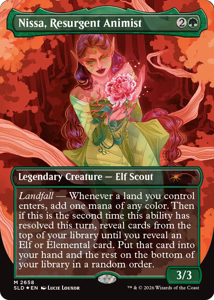 Nissa, Resurgent Animist [Secret Lair Drop Series] | Empire Gaming NC