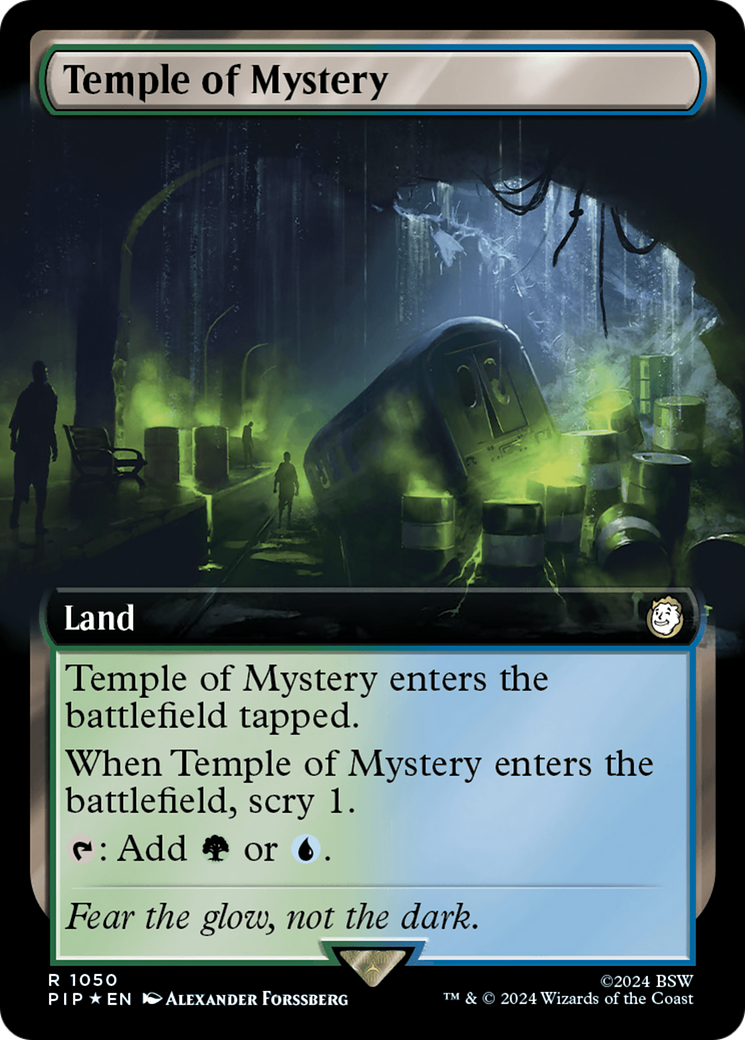 Temple of Mystery (Extended Art) (Surge Foil) [Fallout] | Empire Gaming NC