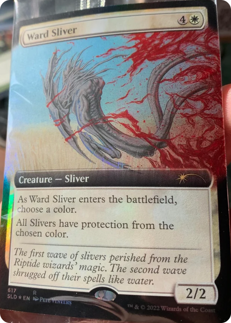 Ward Sliver (Extended Art) [Secret Lair Drop Promos] | Empire Gaming NC