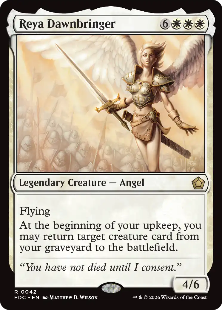 Reya Dawnbringer [Foundations Commander] | Empire Gaming NC
