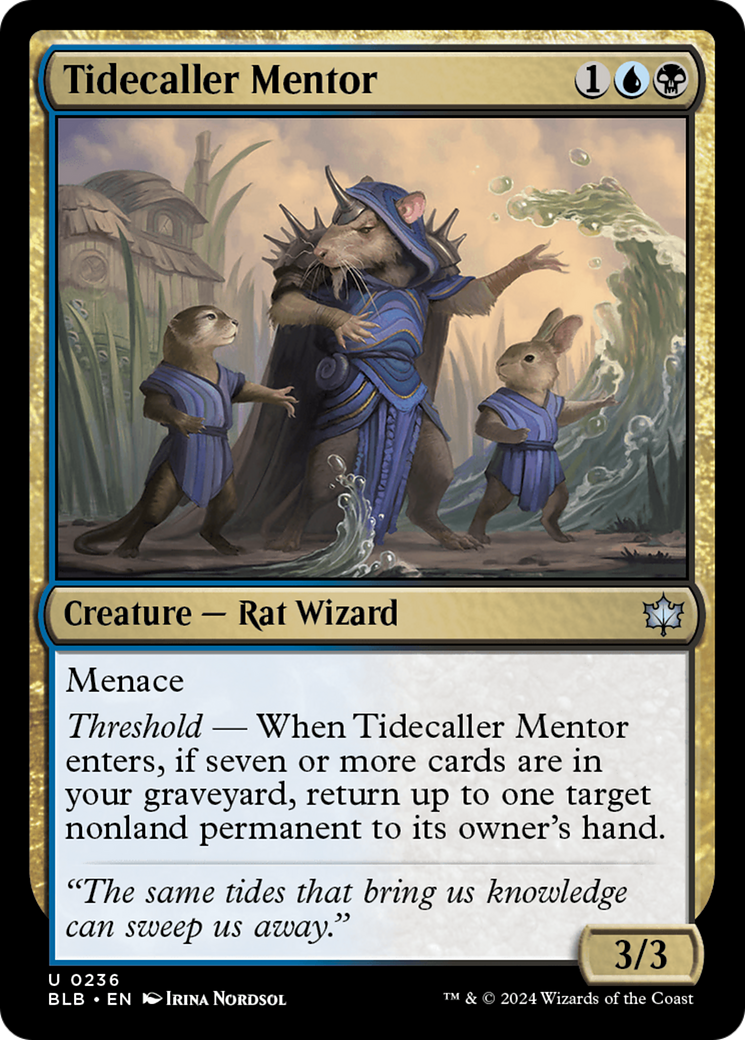 Tidecaller Mentor [Bloomburrow] | Empire Gaming NC