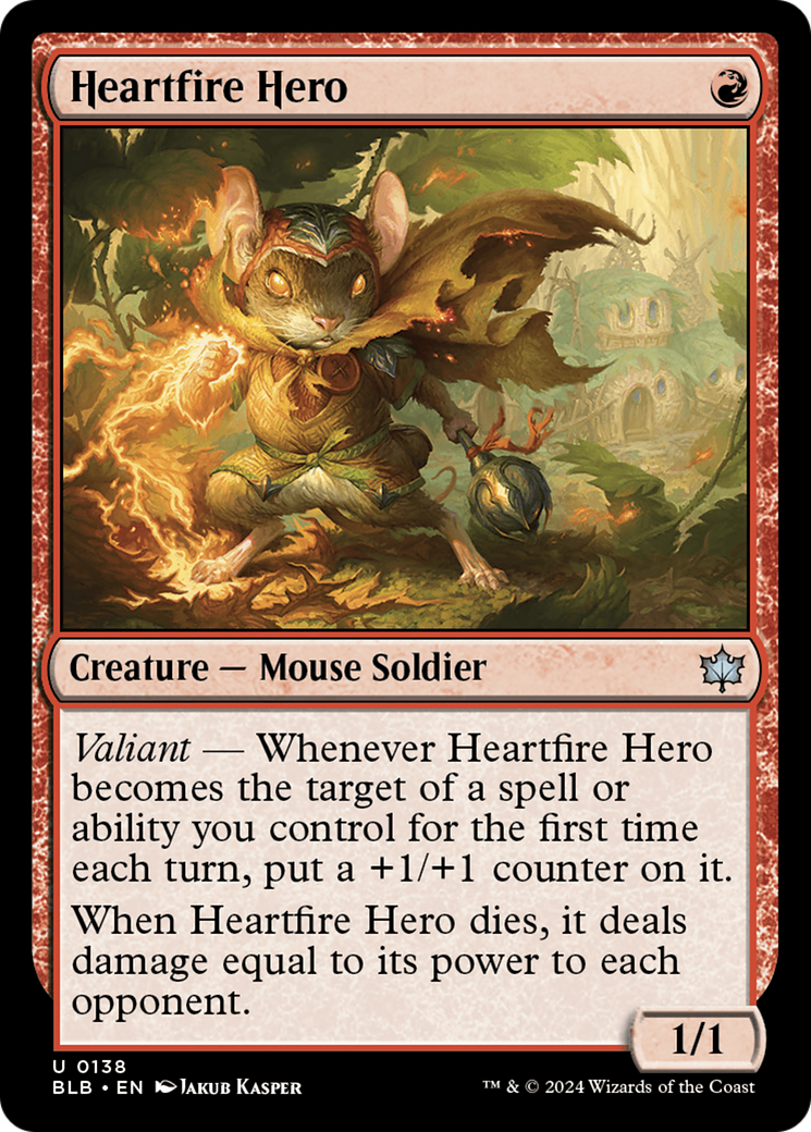 Heartfire Hero [Bloomburrow] | Empire Gaming NC