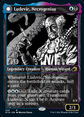 Ludevic, Necrogenius // Olag, Ludevic's Hubris (Showcase Eternal Night) [Innistrad: Midnight Hunt] | Empire Gaming NC