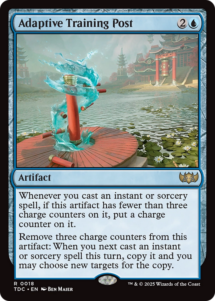 Adaptive Training Post [Tarkir: Dragonstorm Commander] | Empire Gaming NC