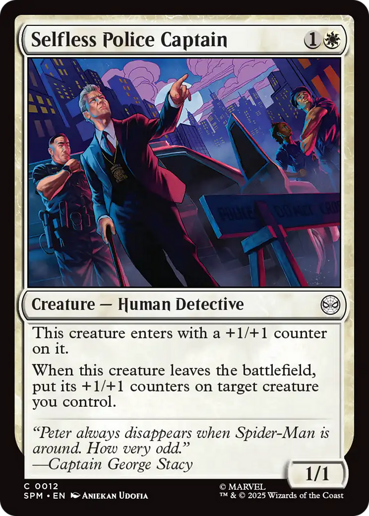 Selfless Police Captain [Marvel's Spider-Man] | Empire Gaming NC