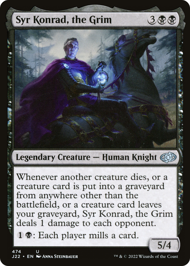 Syr Konrad, the Grim [Jumpstart 2022] | Empire Gaming NC