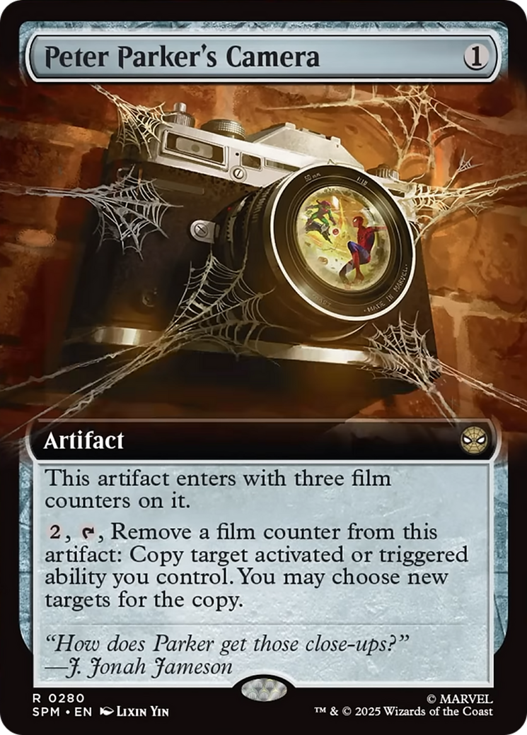 Peter Parker's Camera (Extended Art) [Marvel's Spider-Man] | Empire Gaming NC