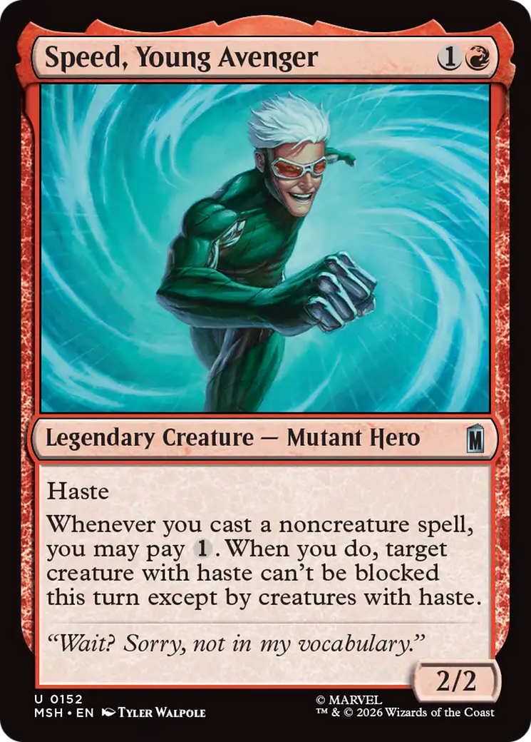 Speed, Young Avenger [Marvel Super Heroes] | Empire Gaming NC