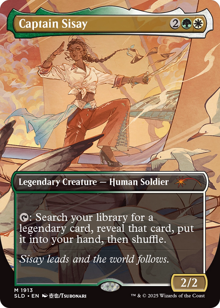 Captain Sisay (1913) (Rainbow Foil) [Secret Lair Drop Series] | Empire Gaming NC