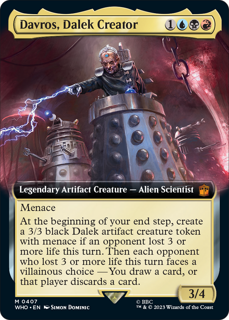 Davros, Dalek Creator (Extended Art) [Doctor Who] | Empire Gaming NC