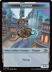 Thopter (0009) // Treasure Double-Sided Token [Aetherdrift Tokens] | Empire Gaming NC